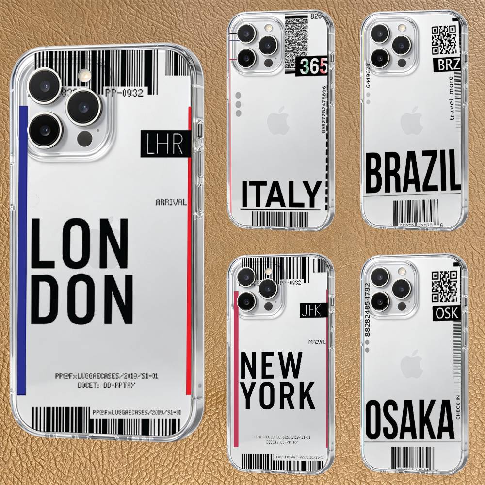 Phone Cases London - Flugticket USA Stadt London Paris Tokio