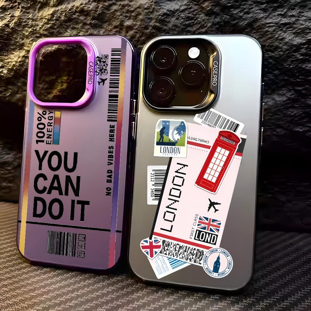 Phone Cases London - London Calling Reisetagebuch Handyhülle für iPhone