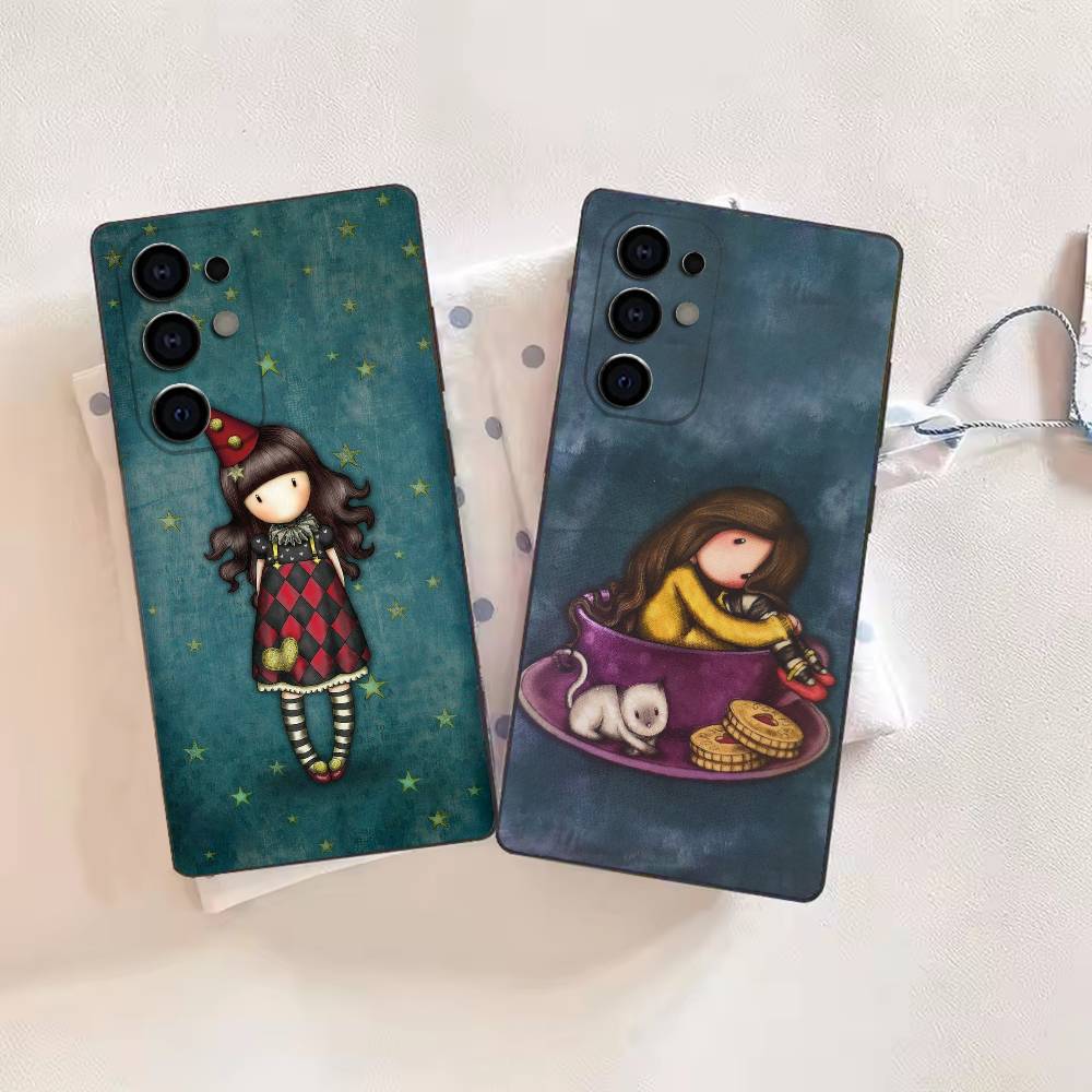 Phone Cases London - L-Santoro London K-Gorjuss süßes Mädchen Handyhülle