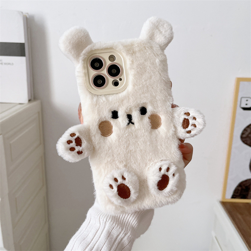 Koreanische 3D Cartoon Bär Fla – Phone Cases Iphone 13 Bewertung und Preis