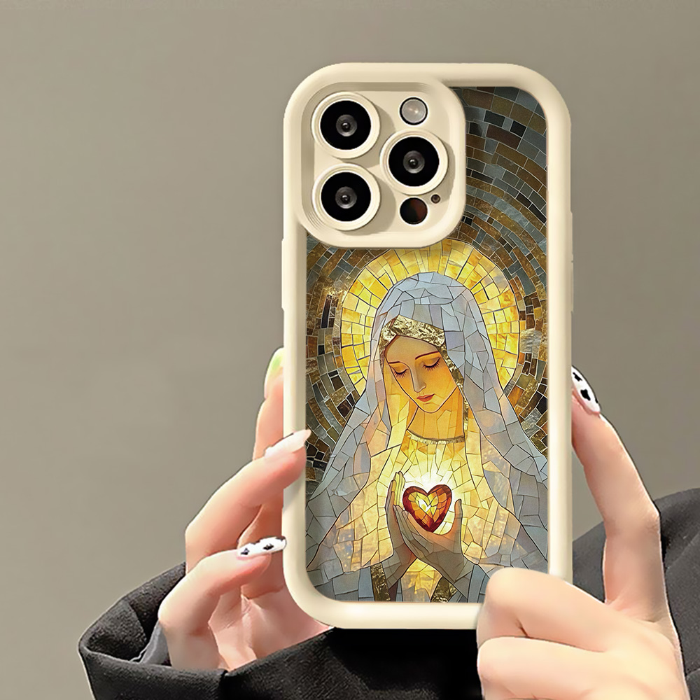 Retro Kirchen-Buntglas-Handyhü – Phone Cases Iphone 13 Bewertung und Preis