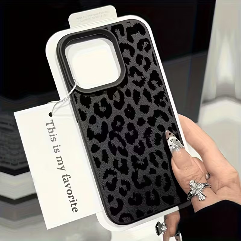 Stoßfeste schwarze Leoparden-L – Phone Cases Xr Iphone Bewertung und Preis