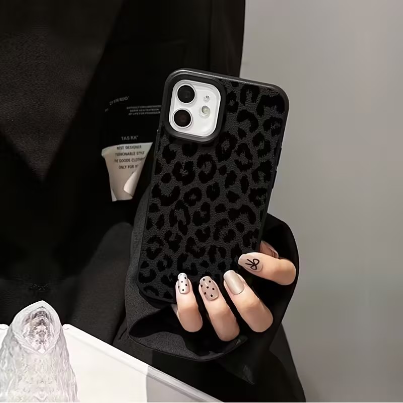 Stoßfeste schwarze Leoparden-L – Phone Cases Xr Iphone Bewertung und Preis